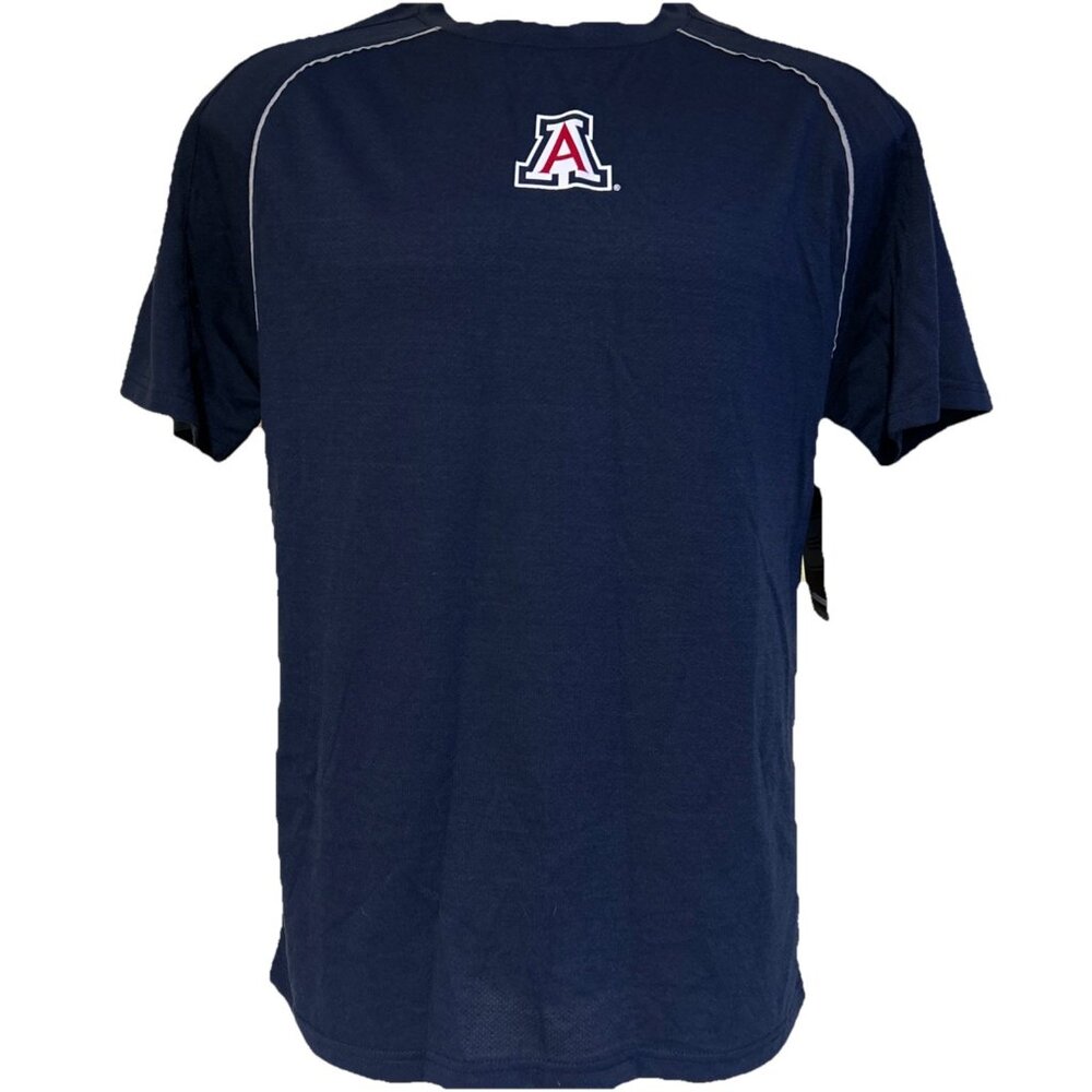 NEW University Of Arizona Wildcats Colosseum Blue Crew Neck SS Tee Shirt Men's L